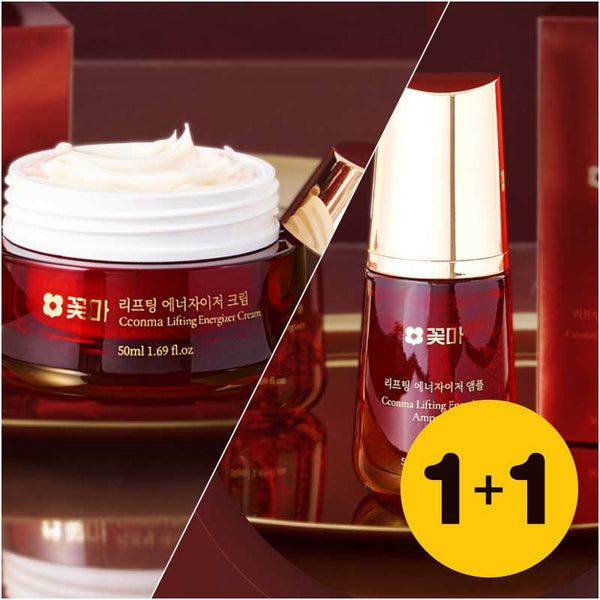 [1+1] 꽃마 리프팅 에너자이저 앰플 50ml+크림 50ml 유통기한 : 2026년 1월 9일