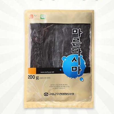 고흥수협 다시마 200g 유통기한: 2026년 6월 18일