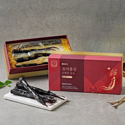 꽃마홍삼 큰뿌리 정과(37.5g* 16본)