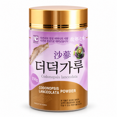 자연의 선택 - 100% 한국산 더덕가루 150g 유통기한: 2027년 11월 25일
