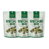 명인이 만든 찹쌀 다시마부각 30g x 3봉 <br>유통기한 : 2024년 2월 27일