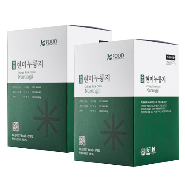 가바나라 현미누룽지 (60g * 5개입) * 2박스
