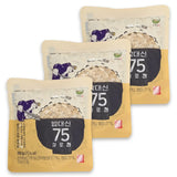 캐다 - 밥대신 75 칼로리 귀리 현미 곤약밥 110g x 3팩 </br> 유통기한 : 2025년 9월 2일