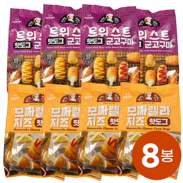 [무료별도배송] 우리 집 인기 간식 K-핫도그 40개 유통기한: 2025년 9월 18일