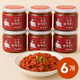 [무료별도배송][꽃마Fresh] 최인선 셰프의 순살 양념 꽃게장 250g X 6개
