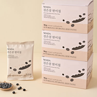MADA 검은콩 현미칩 7g x 8p x 3박스