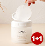 [1+1] MADA 순수 현미 미백 토너패드  Buy 1 Get 1 FREE  유통기한: 2028년 6월 29일