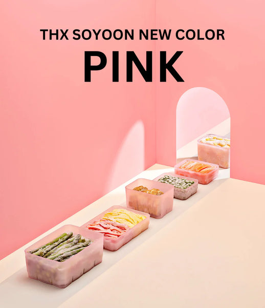 [무료별도배송] 땡스소윤 - 냉동실 전용 밀폐용기 세트(색상선택)