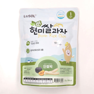 루솔 순 현미쌀과자 1단계 단호박 25g