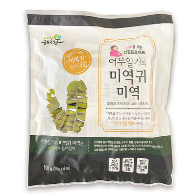 바다랑 해초랑 - 어부일기의 미역귀 미역 (100g)<br>유통기한 : 2025년 5월 10일