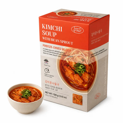 봄그린 - 동결건조 김치 콩나물국 100g (10g×10개)
