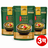 [무료별도배송][꽃마Fresh] 지리산 피아골 미선씨 고로쇠 시래기 된장국 600g x 3팩 유통기한: 2026년 11월 14일