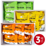 [무료별도배송] 수라당 - 과일이 통째로 찹쌀떡 세트 (총3박스)