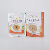 유기농 버섯 누룽지죽 3박스 + 버섯귀리죽 3박스 + 버섯현미죽 3박스 (총 9박스, 27봉)<br>유통기한 : 2024년 3월 15일