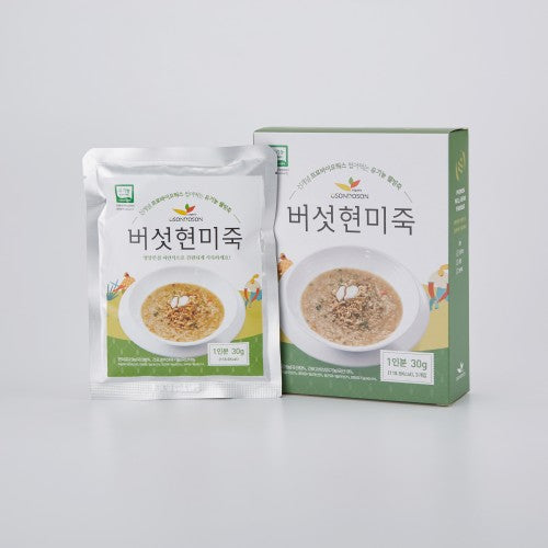 [증정품] 오손도손 - 유기농 버섯현미죽 (1박스, 30g x 3팩)