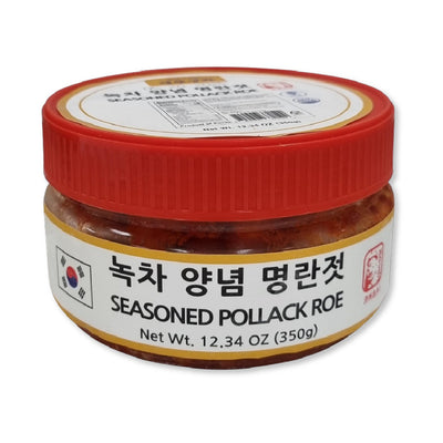 [꽃마Fresh] 제주 녹차 양념 명란젓 (350g)