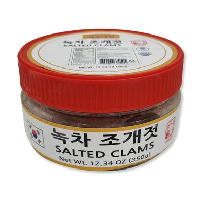 [꽃마Fresh] 제주 녹차 조개젓 (350g) 유통기한:2026년 5월 23일