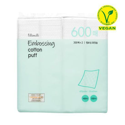 필리밀리 엠보싱 화장솜 600P (대용량)