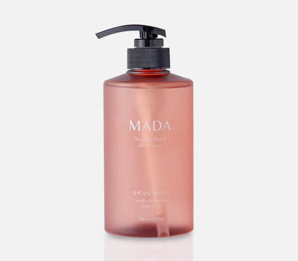 [1+1] MADA 동백 보습 바디워시 500ml Buy 1 Get 1 FREE 유통기한:2025년 11월 27일