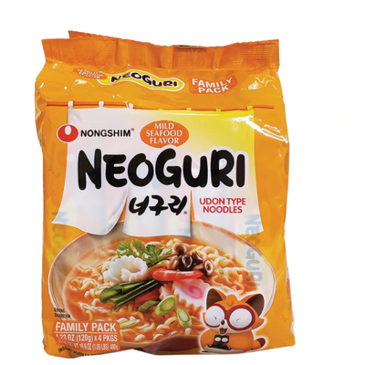 농심 순한맛 너구리 멀티팩 (4봉)
