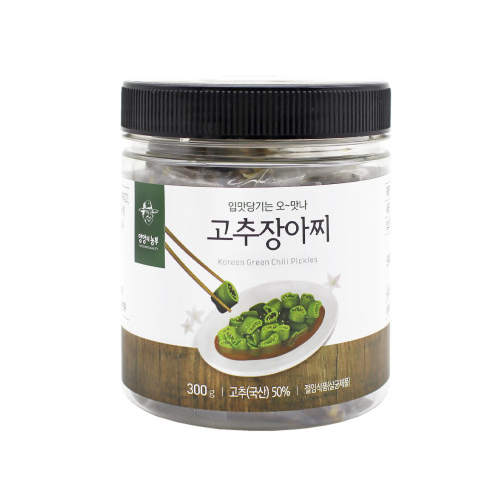 [강원도] 입맛당기는 고추 장아찌 300g