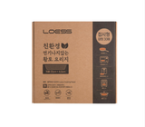연기나지 않는 로이스 황토 요리시트 접시형 30매 (사이즈 선택)