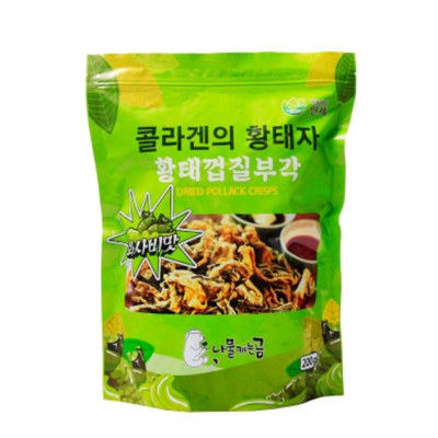 콜라겐의 황태자 이시영 황태껍질부각-와사비맛 130g (유통기한: 2027년 5월 5일)