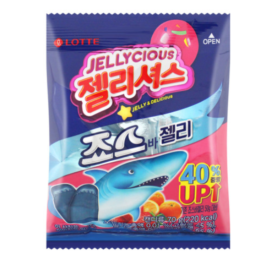 롯데 죠스바 젤리 70g