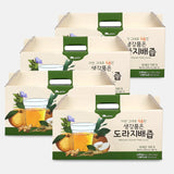 [무료별도배송] 슬로푸드 - 생강품은 도라지 배즙 80ml x 30팩 (4박스)