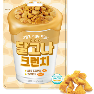 어떻게 먹어도 맛있는 달고나 크런치 25g