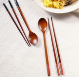 칠몽 금수강산 옻칠 수저세트(숟가락2벌+젓가락2벌) (색상선택)