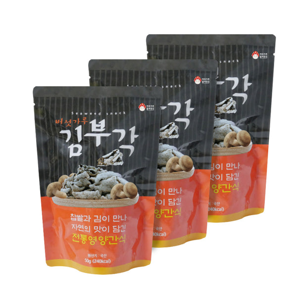 버섯가루 김부각 50g * 3봉