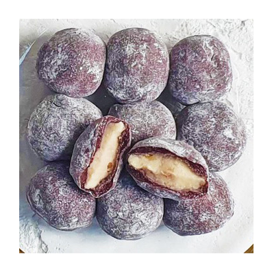 [꽃마Fresh] 착한떡 미니 흑미 찹쌀떡 400g (40g*10개입)