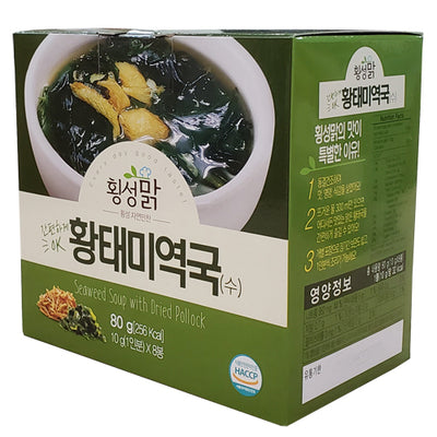 [강원도] 횡성맑 황태미역국 80g (10g*8봉지)