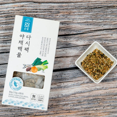 야채 해물 다시팩 80g
