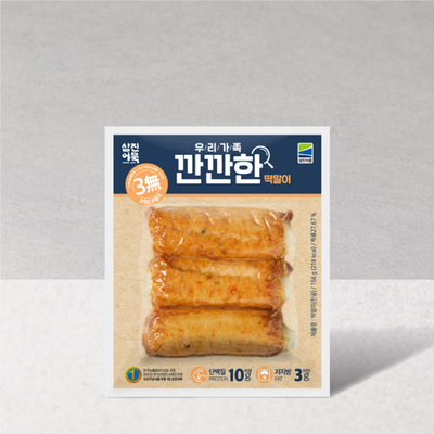 [꽃마Fresh] 삼진어묵 - 우리가족 깐깐한 떡말이 어묵 156g 유통기한 : 2025년 9월 12일