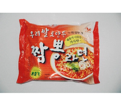 우리쌀로 만든 짬뽕라면 (4개 번들)