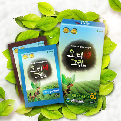 오디그린앤  80g (자연갈색 / 진한갈색)