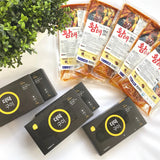 [무료별도배송] 구수담 - 황태 양념구이 200g x 5팩 + 더덕구이 130g x 5팩 </br> 유통기한 : 2024년 2월 15일