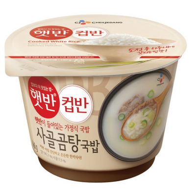 컵반 사골곰탕국밥 166g - 1주문당 4팩 한정