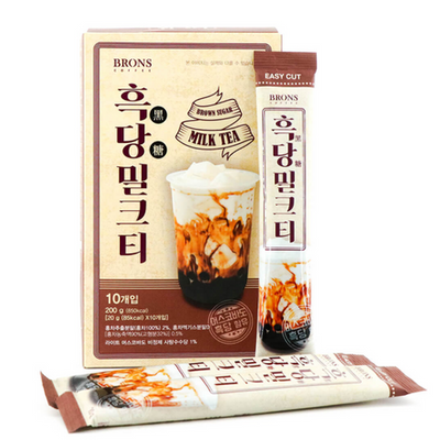 해태 흑당밀크티 스틱(10개입)