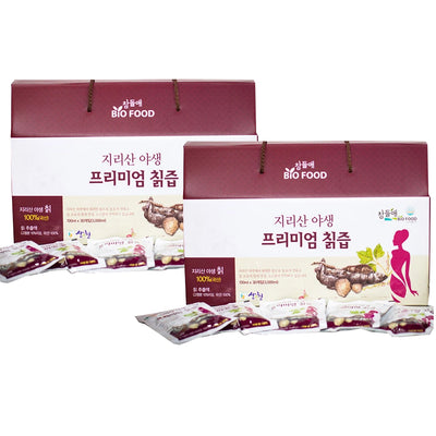 [무료별도배송] 지리산 야생 생칡 프리미엄 칡즙 (100ml * 30포) * 2박스