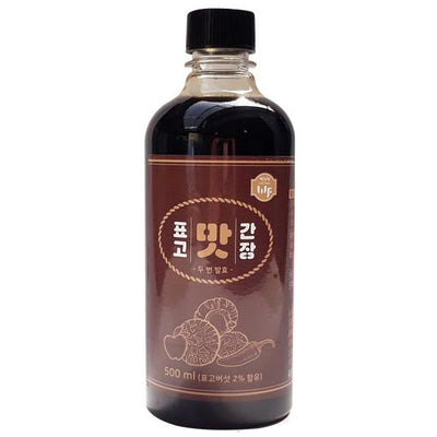 웰빙팜 두 번 발효 표고 맛간장 500ml