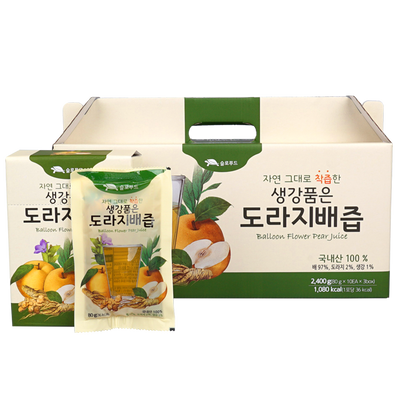 슬로푸드 - 생강품은 도라지배즙 80ml x 30팩