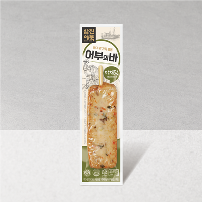 [꽃마Fresh] 삼진어묵 - 어부의 바 야채맛 80g