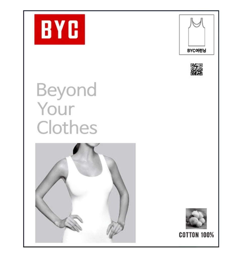 BYC 여성용 조끼 런닝(BYC1906)