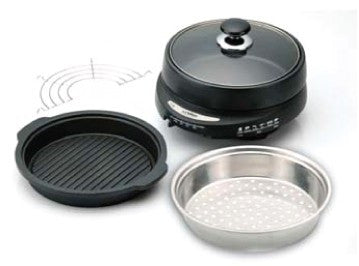 다기능 쿠커(밥, 찜, 튀김,국, 후라이팬)Multi-function Multi-Pot Cooker- Electric Cooker - LV301