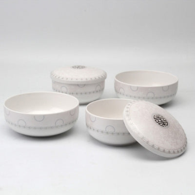 [행남자기] 백송  단반상기(6pcs)