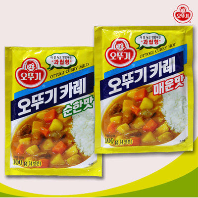 오뚜기 카레 100g (옵션: 순한맛, 약간매운맛, 매운맛)