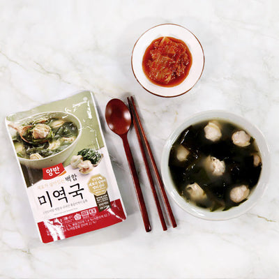 동원 양반 백합 미역국 460g (유통기한 : 2022년 6월 16일)